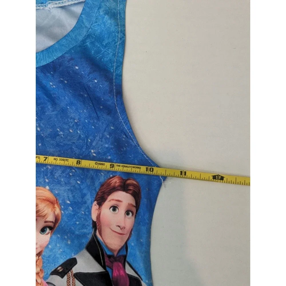 Frozen Dress Disney Girl's Anna Elsa 4T - Picture 4 of 10